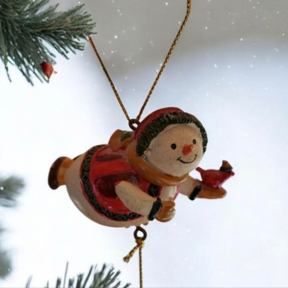 Snowman Winter Windchime
